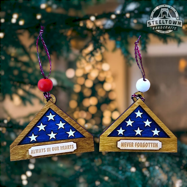 Folded Flag Ornament