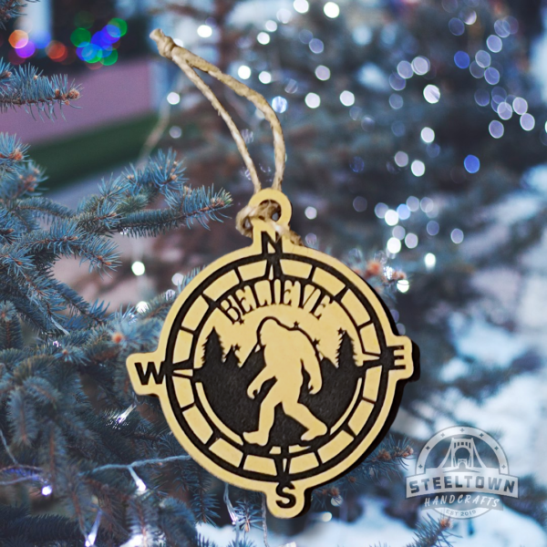 Bigfoot - Believe Ornament