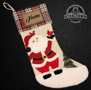 plaid-santa-stocking