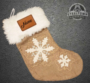 suede-snowflake-stocking