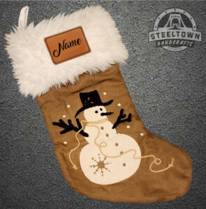 suede-snowman-stocking