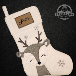 white-deer-stocking