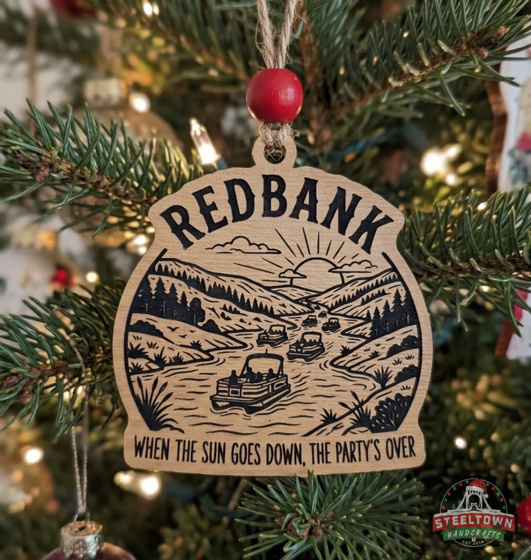 Redbank Sundown Ornament
