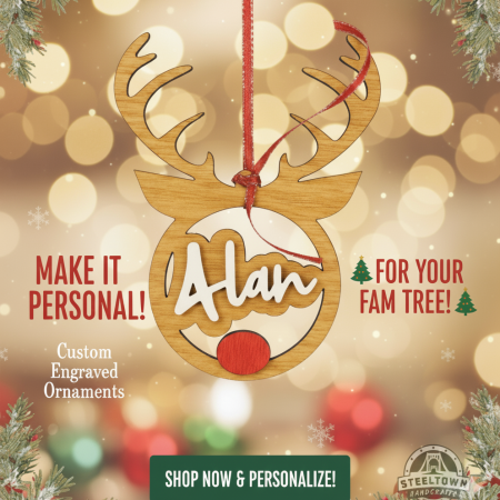 reindeer name ornament